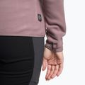 Felpa trekking donna The North Face 100 Glacier FZ grigio fulvo 3