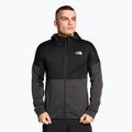 Felpa da trekking da uomo The North Face Ma Full Zip Fleece grigio asfalto/nero