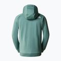 Felpa da trekking da uomo The North Face Reaxion Fleece F/Z Hoodie erica salvia scuro/grigio asfalto 5