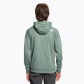 Felpa da trekking da uomo The North Face Reaxion Fleece F/Z Hoodie erica salvia scuro/grigio asfalto 2
