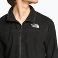 Felpa da trekking da uomo The North Face 100 Glacier Full Zip nero 4