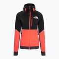 Giacca ibrida da donna The North Face Dawn Turn Hybrid Ventrix Hoodie arancio radiante/nero/asfalto 5