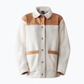 Felpa da donna The North Face Cragmont Fleece Shacket gardenia white/almond butter 4