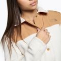 Felpa da donna The North Face Cragmont Fleece Shacket gardenia white/almond butter 3