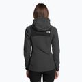 Felpa da trekking da donna The North Face Homesafe Full Zip Fleece Hoodie nero/grigio asfalto a righe 2