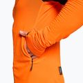 Felpa da trekking da uomo The North Face Bolt Polartec Hoodie arancio/nero 3