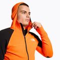 Felpa da trekking da uomo The North Face Bolt Polartec Hoodie arancio/nero 4