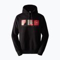 Felpa da trekking da uomo The North Face Outdoor Graphic Hoodie nero 4