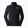 Felpa da trekking da uomo The North Face Homesafe Snap Neck Fleece Pullover nero/nero 6