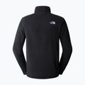 Felpa da trekking da uomo The North Face Homesafe Snap Neck Fleece Pullover nero/nero 7