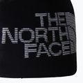 Berretto invernale da uomo The North Face Reversible Highline nero/nero/bianco 3