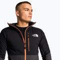 Giacca ibrida da uomo The North Face Dawn Turn Hybrid Ventrix Hoodie grigio asfalto/nero/arancio 3