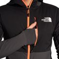 Giacca ibrida da uomo The North Face Dawn Turn Hybrid Ventrix Hoodie grigio asfalto/nero/arancio 4