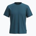 Maglietta Smartwool Perfect Crew da uomo a maniche corte blu notte 3