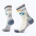 Calze da trekking da donna Smartwool Hike Light Cushion New Pattern Crew moonbeam