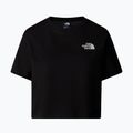 The North Face donna Simple Dome Cropped Slim Tee tnf nero 4