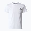 Maglietta The North Face Simple Dome per bambini, bianco