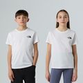 Maglietta The North Face Simple Dome per bambini, bianco 3
