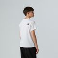 Maglietta The North Face Simple Dome per bambini, bianco 5
