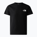 Maglietta The North Face Simple Dome da bambino, nero