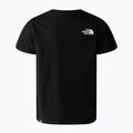 Maglietta The North Face Simple Dome da bambino, nero 2