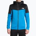 Felpa da uomo The North Face Ma Full Zip skyline blu/nero