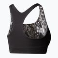 Reggiseno fitness The North Face Flex Reversible grigio asfalto astratto 2