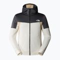 Felpa da uomo The North Face Ma Full Zip bianco dune/grigio antracite