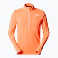 Felpa da running da uomo The North Face Sunriser 1/4 Zip, fiamma viva 5