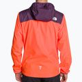 Giacca da corsa da uomo The North Face Higher Run Wind, fiamma viva/nero ribes viola 2