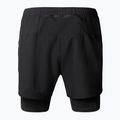 Pantaloncini da corsa da uomo The North Face Sunriser 2In1 Short 4In nero 5