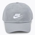 Cappello da baseball Nike Club Unstructured Futura Wash particle grigio/bianco 2