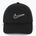Cappellino con visiera Nike Club Unstructured Swoosh black/black 2