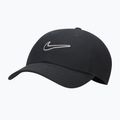 Cappellino con visiera Nike Club Unstructured Swoosh black/black