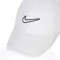 Cappellino con visiera Nike Club Unstructured Swoosh white/white 3
