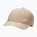 Cappellino con visiera Nike Dri-Fit Club khaki/metallic silver