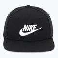 Cappellino da baseball uomo Nike Dri-Fit Pro Structured Futura black/black/black/white 2