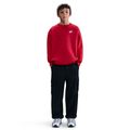 Felpa Nike Sportswear Club Fleece da bambino rosso universitario/bianco 8