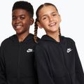 Felpa bambini Nike Club Fleece black/white 4
