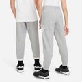 Pantaloni Nike Club Fleece da bambino grigio scuro heather/grigio base/bianco 3