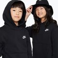 Felpa per bambini Nike Sportswear Club Fleece black/white 4