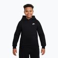 Felpa per bambini Nike Sportswear Club Fleece black/white 5