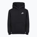 Felpa per bambini Nike Sportswear Club Fleece black/white
