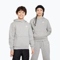 Felpa per bambini Nike Sportswear Club Fleece dark grey heather/white