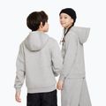 Felpa per bambini Nike Sportswear Club Fleece dark grey heather/white 3