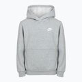 Felpa per bambini Nike Sportswear Club Fleece dark grey heather/white