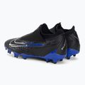 Scarpe da calcio Nike Phantom GX Academy DF FG/MG nero/cromo/hyper royal 3