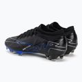 Nike Zoom Mercurial Vapor 15 Pro FG nero / cromo / iper reale scarpe da calcio 3
