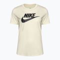 Maglietta Nike Sportswear Club Essentials Logo latte di cocco/nero da donna