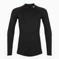 Uomo Nike Pro Dri-Fit Mock-Neck manica lunga da allenamento nero/bianco 6